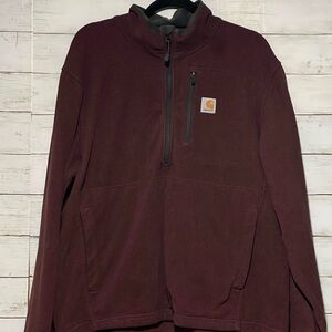 Carhartt Men's Burgundy Pullover